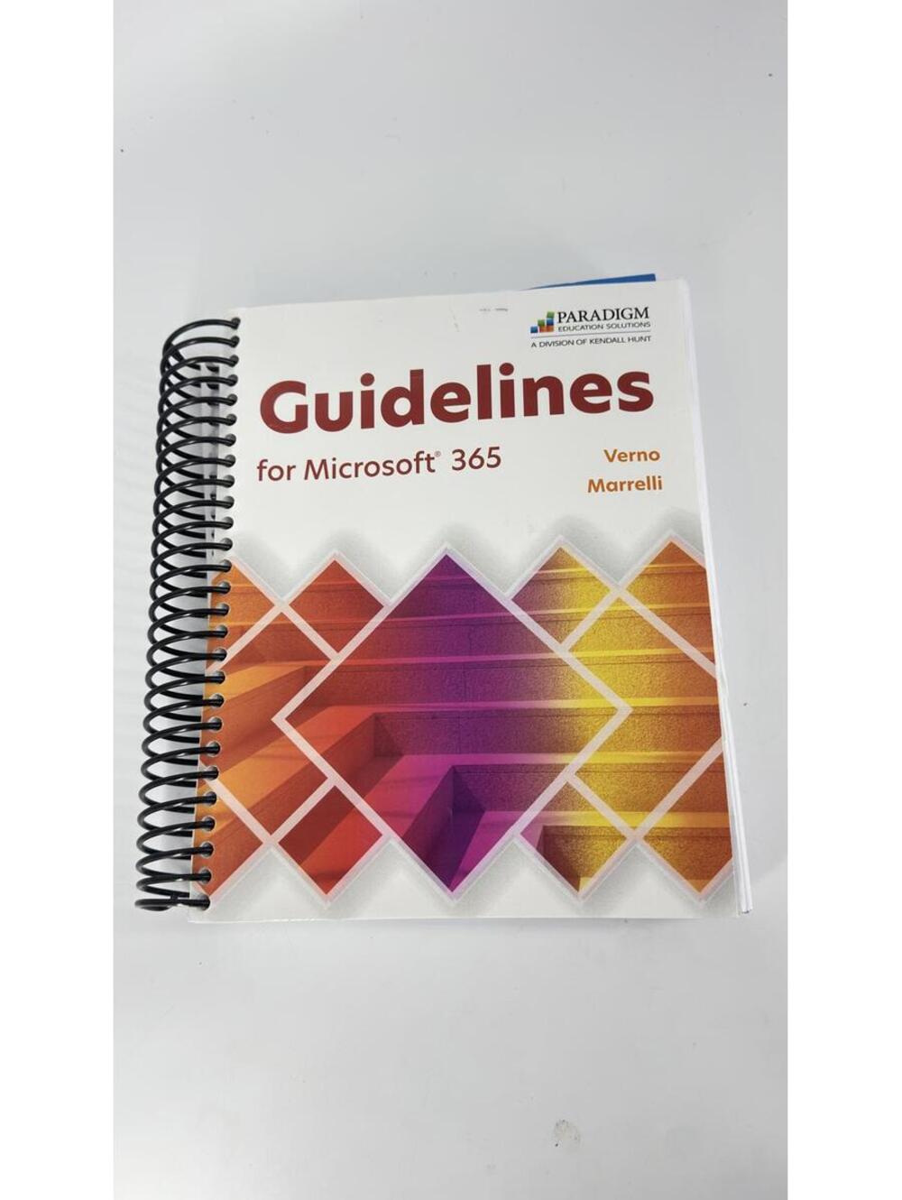 Guidelines for Microsoft 365 by Verno Marrelli - Spiral Bound Book